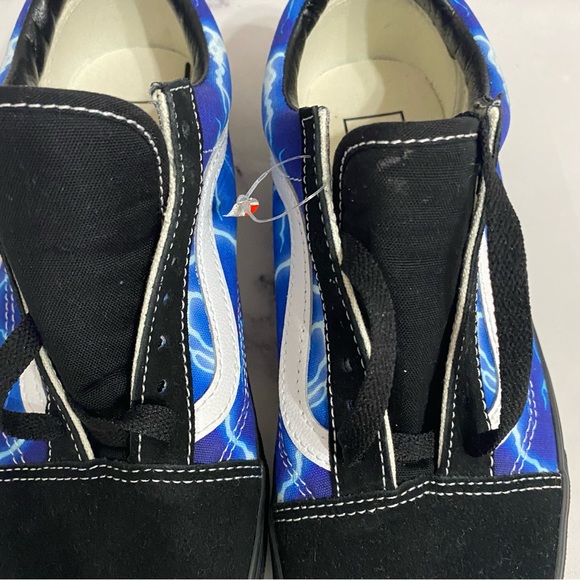 Vans Old Skool Skate Shoe Black/Lightning Unisex - Picture 6 of 8